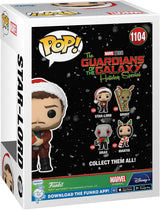 Funko Pop! Marvel 2022 Guardians of the Galaxy The Holiday Special Star-Lord #1104 - Bobble-Head