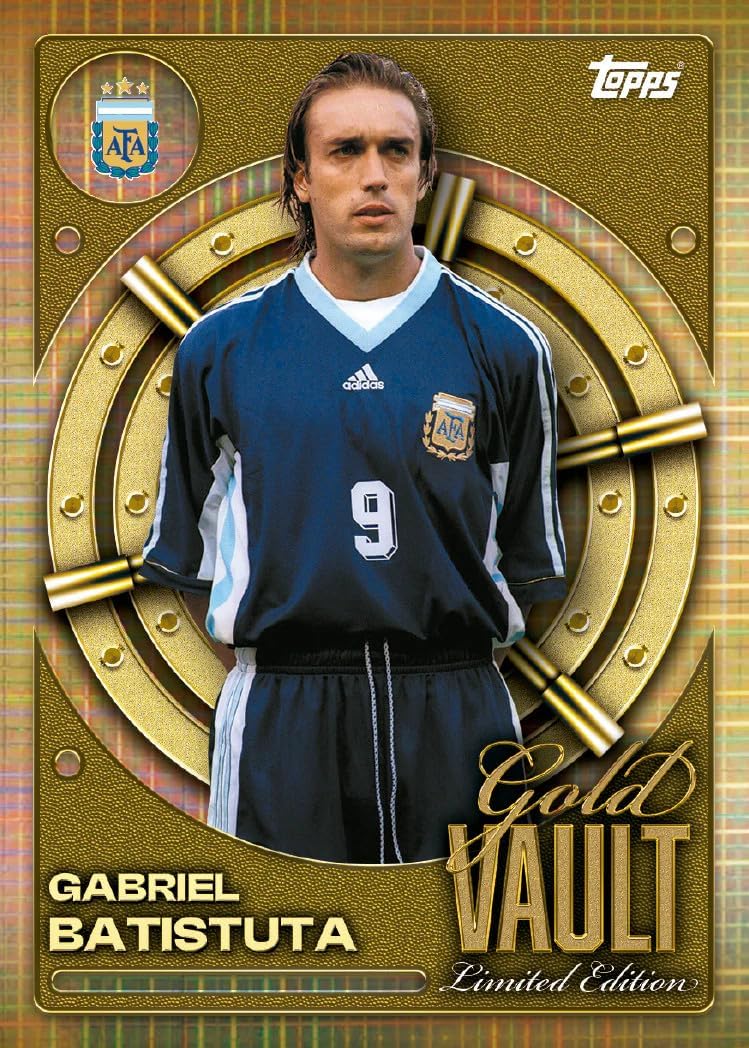 Lata de Cartas Topps Argentina Collector Tin 2026 - 35 Cartas Premium