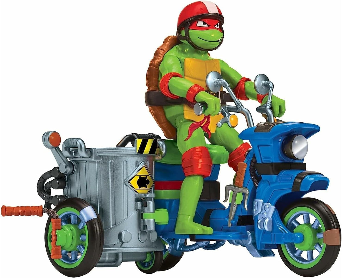 Pack Tortugas Ninja Caos Mutante Moto Battle Cycle con Figura de Raphael 11.5 cm – Playmates / Famosa (2023)