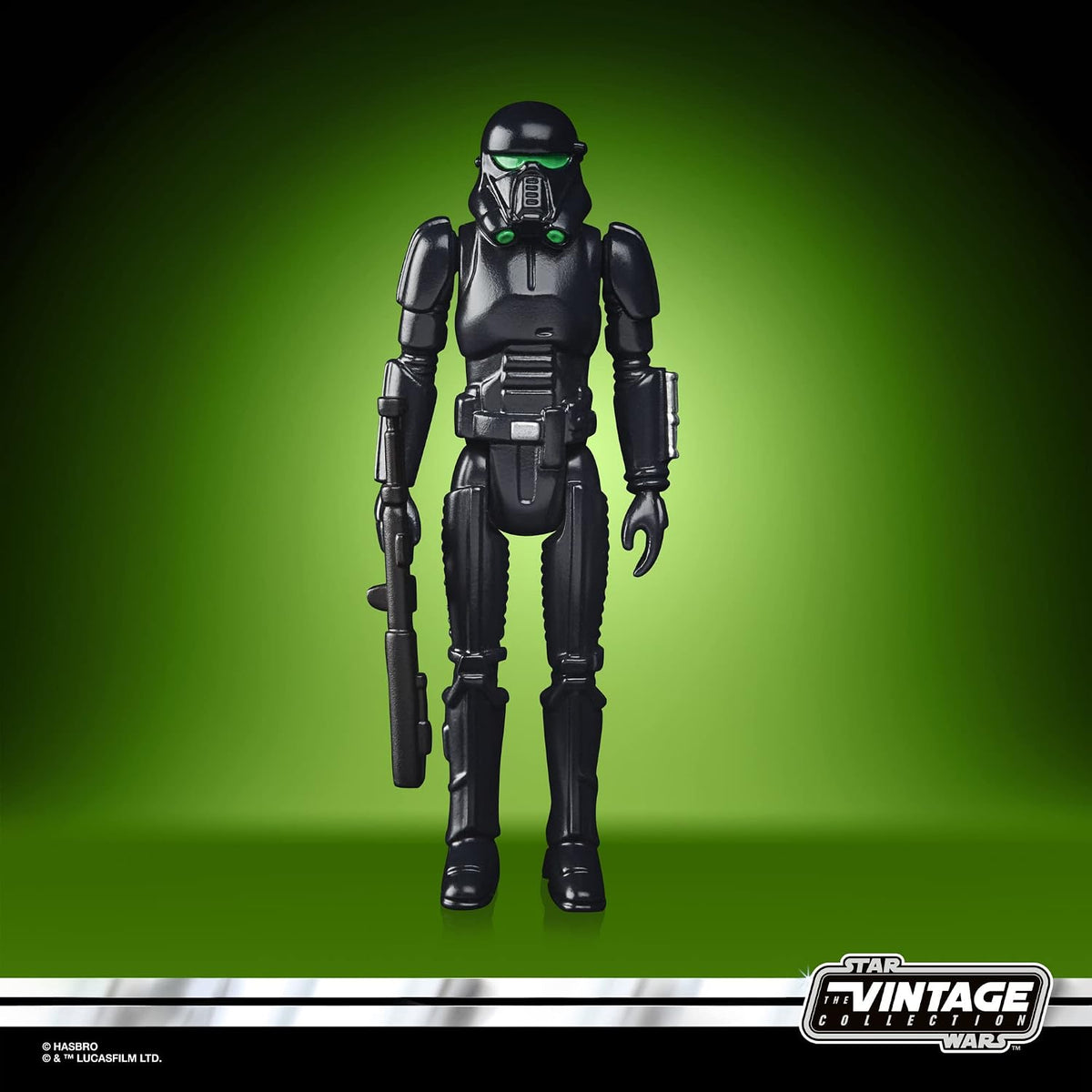 Figura Hasbro Star Wars The Retro Collection: The Mandalorian - Imperial Death Trooper de 9.5 cm (#F4457) - Año 2022