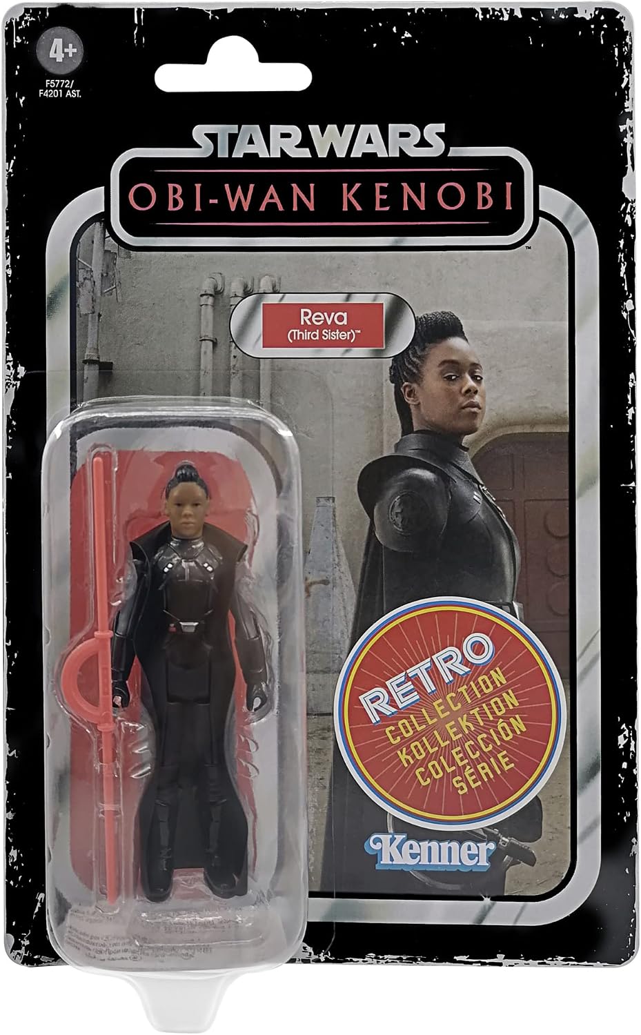 Figura Hasbro Star Wars The Retro Collection: Obi-Wan Kenobi - Reva (Third Sister) de 9.5 cm (#F5772) - Año 2022