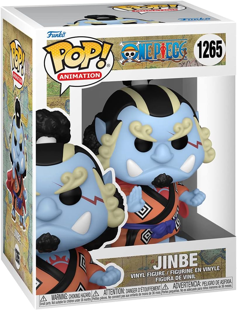 Funko Pop! Animation: One Piece - Jinbe de 9 cm (#1265) - Año 2023