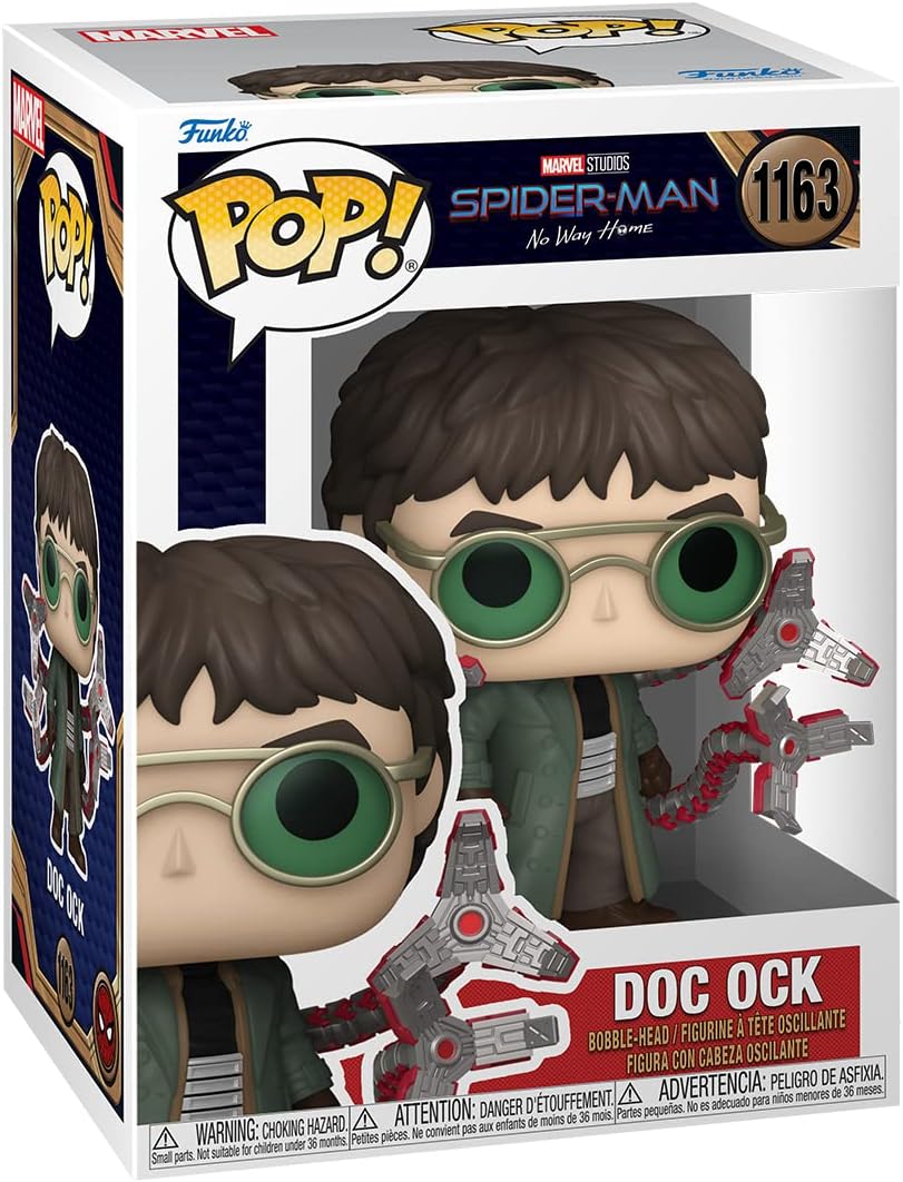 Funko Pop! Marvel: Spider-Man No Way Home - Doc Ock de 9 cm (#1163) - Año 2022