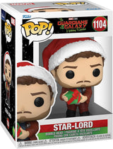 Funko Pop! Marvel 2022 Guardians of the Galaxy The Holiday Special Star-Lord #1104 - Bobble-Head