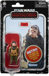 Figura Hasbro Star Wars The Retro Collection: The Mandalorian - Kuiil de 9.5 cm (#F2022) - Año 2021