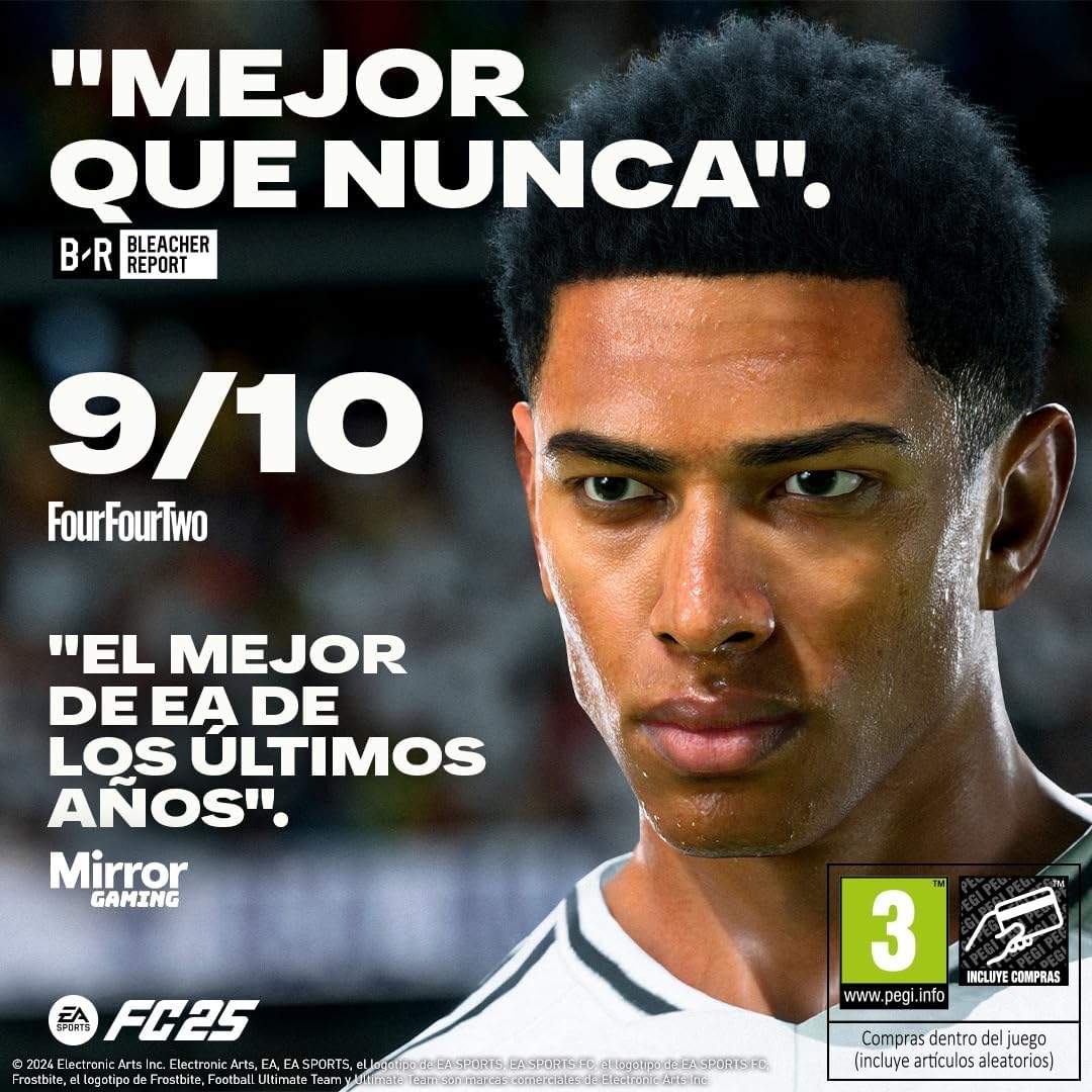 EA Sports FC 25 (Xbox Series X / Xbox One) – Videojuego Oficial de Fútbol en Formato Físico
