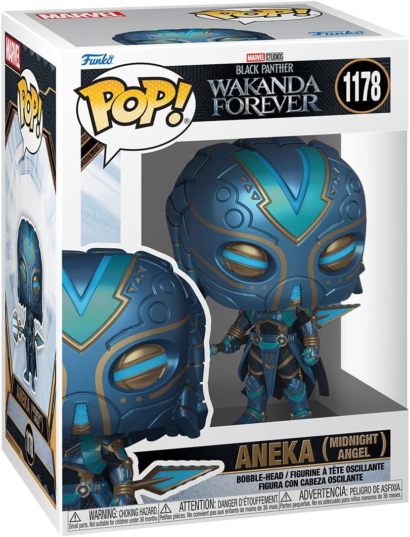 Funko Pop! Marvel 2022 Black Panther: Wakanda Forever Aneka (Midnight Angel) #1178 - Bobble-Head