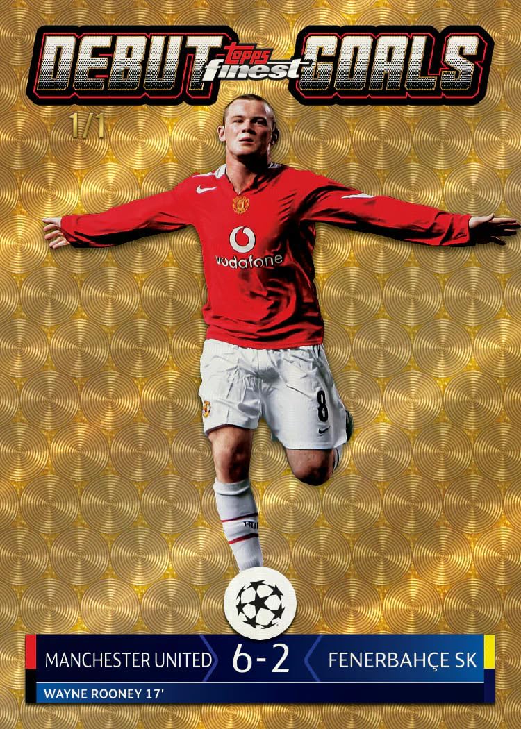 Caja Hobby Topps Finest UEFA Club Competitions 2025/26 - 2 Autógrafos Garantizados