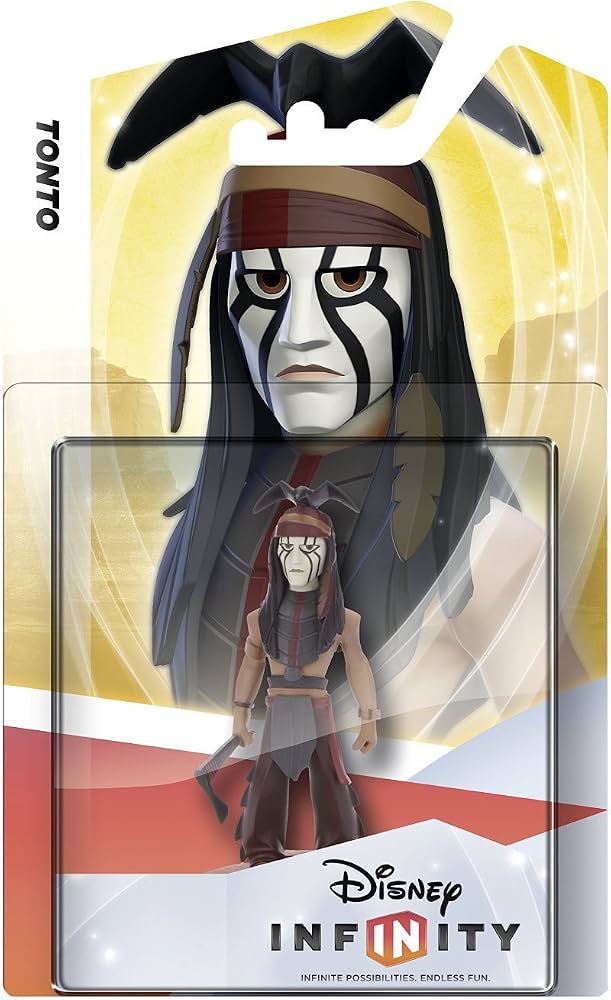 Figura Disney Infinity 1.0 Lone Ranger Tonto Interactive Figure 9 cm – Disney (2013)