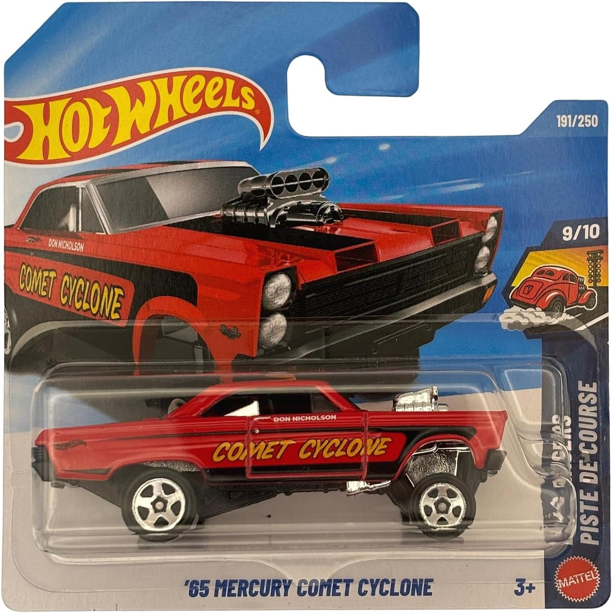 Hot Wheels '65 Mercury Comet Cyclone Rojo 7 cm (191/250) – Mattel (2026)