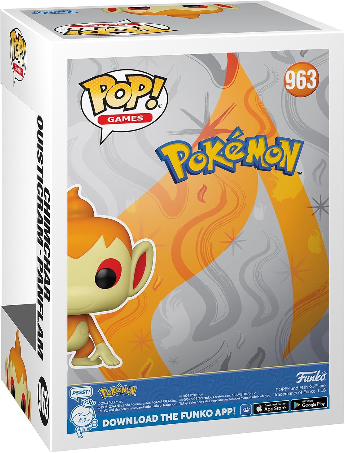 Funko Pop! Games 2024 Pokémon Chimchar #963