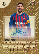 Caja Hobby Topps Finest UEFA Club Competitions 2025/26 - 2 Autógrafos Garantizados