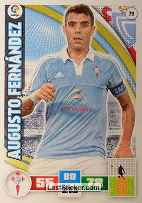 079 · Augusto Fernández · R.C. Celta · Básica - Panini Adrenalyn XL Liga BBVA 2015-16