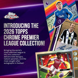 Caja de Sobres Topps Chrome Premier League 2026 – Value Blaster Box de 28 Cartas (Año 2026)