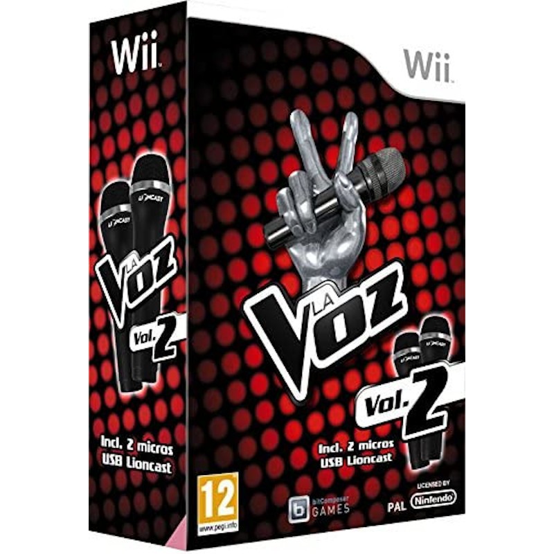 La voz 2 + Micrófonos