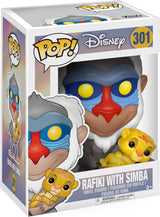 Funko Pop! Disney 2017 The Lion King Rafiki with Simba #301