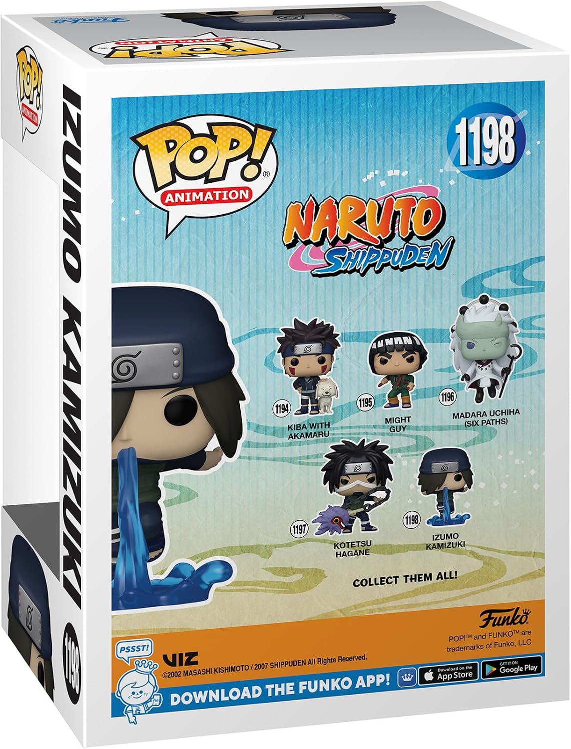 Funko Pop! Animation 2022 Naruto Shippuden Izumo Kamizuki #1198