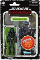 Figura Hasbro Star Wars The Retro Collection: The Mandalorian - Imperial Death Trooper de 9.5 cm (#F4457) - Año 2022