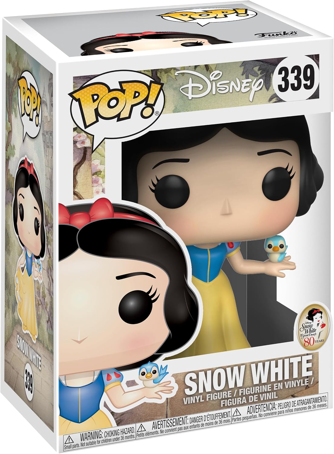 Funko Pop! Disney: Blancanieves (Snow White) de 9 cm (#339) - Año 2017