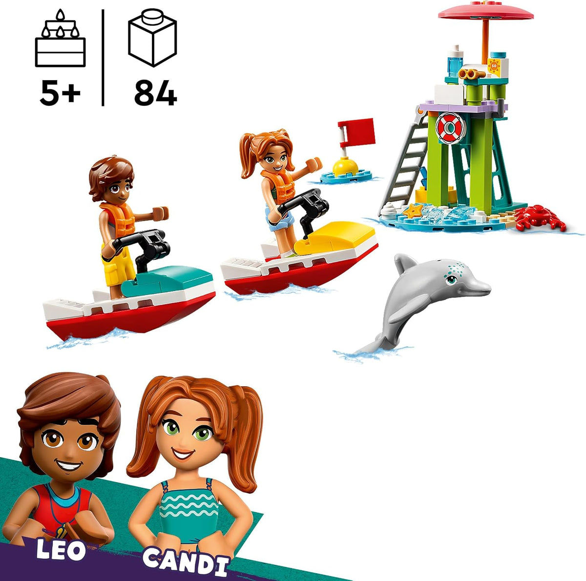 LEGO Friends 2024 Moto Acuática de la Playa (Beach Water Scooter) #42623