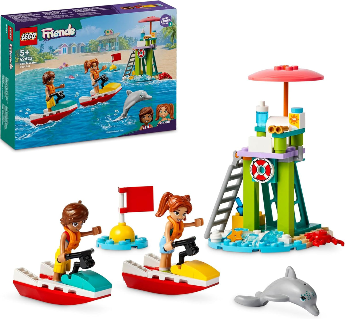 LEGO Friends 2024 Moto Acuática de la Playa (Beach Water Scooter) #42623