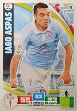 082 · Iago Aspas · R.C. Celta · Básica - Panini Adrenalyn XL Liga BBVA 2015-16