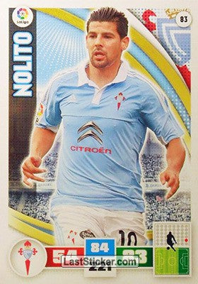 083 · Nolito · R.C. Celta · Básica - Panini Adrenalyn XL Liga BBVA 2015-16