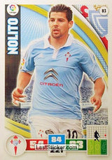 083 · Nolito · R.C. Celta · Básica - Panini Adrenalyn XL Liga BBVA 2015-16