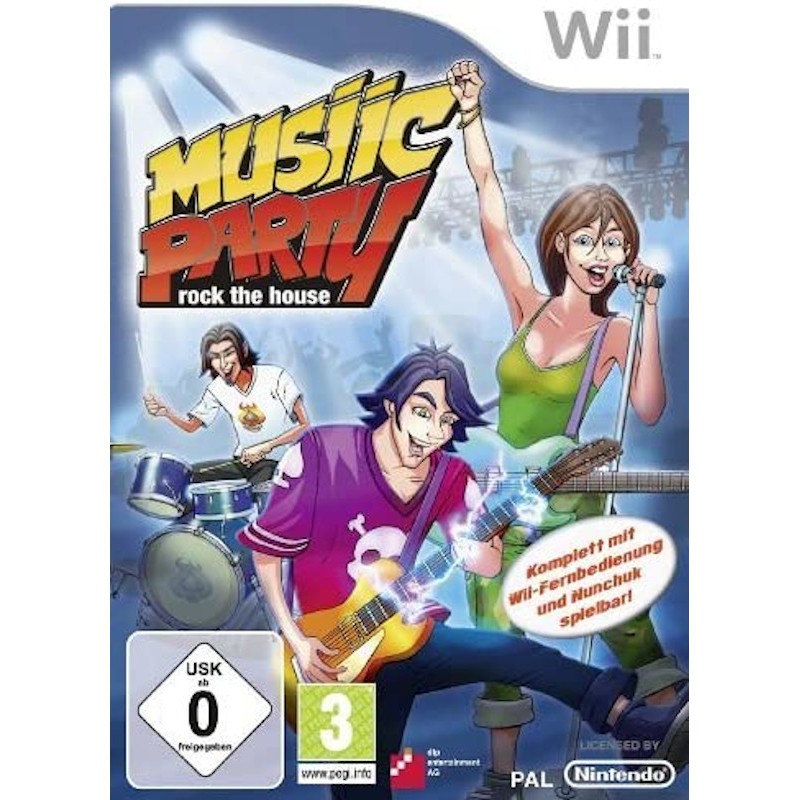 Music Party Rock the house