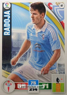 087 · Radoja · R.C. Celta · Básica - Panini Adrenalyn XL Liga BBVA 2015-16