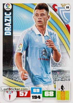 088 · Drazic · R.C. Celta · Básica - Panini Adrenalyn XL Liga BBVA 2015-16