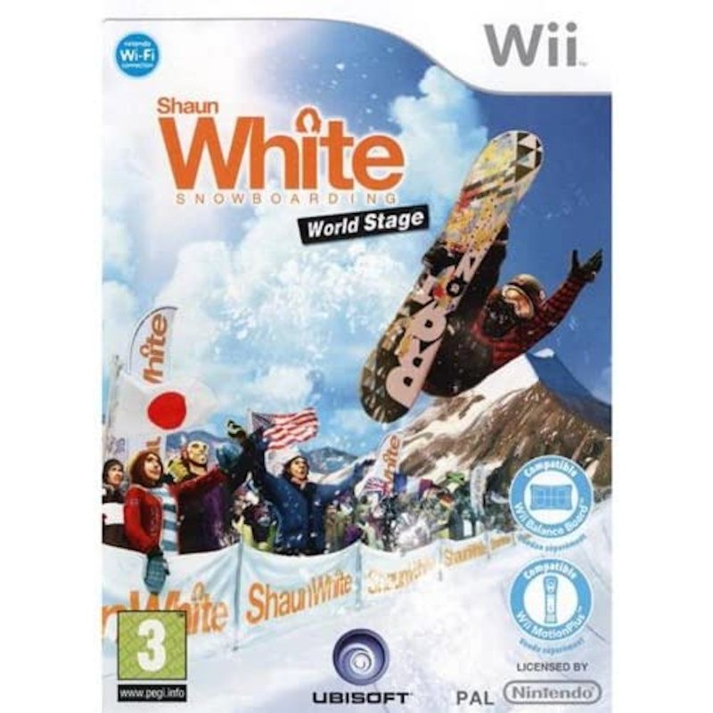 Shaun White Snowboarding World Stage