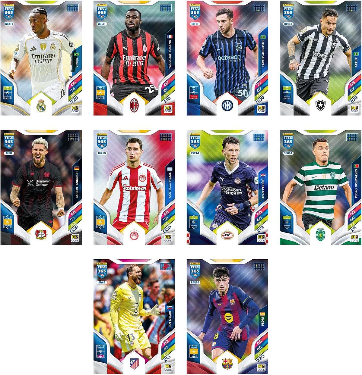 Caja Multi-set Panini FIFA 365 Adrenalyn XL 2026: Pack de 8 Sobres + 2 Cartas Edición Limitada – PRODUCTO NUEVO Y PRECINTADO