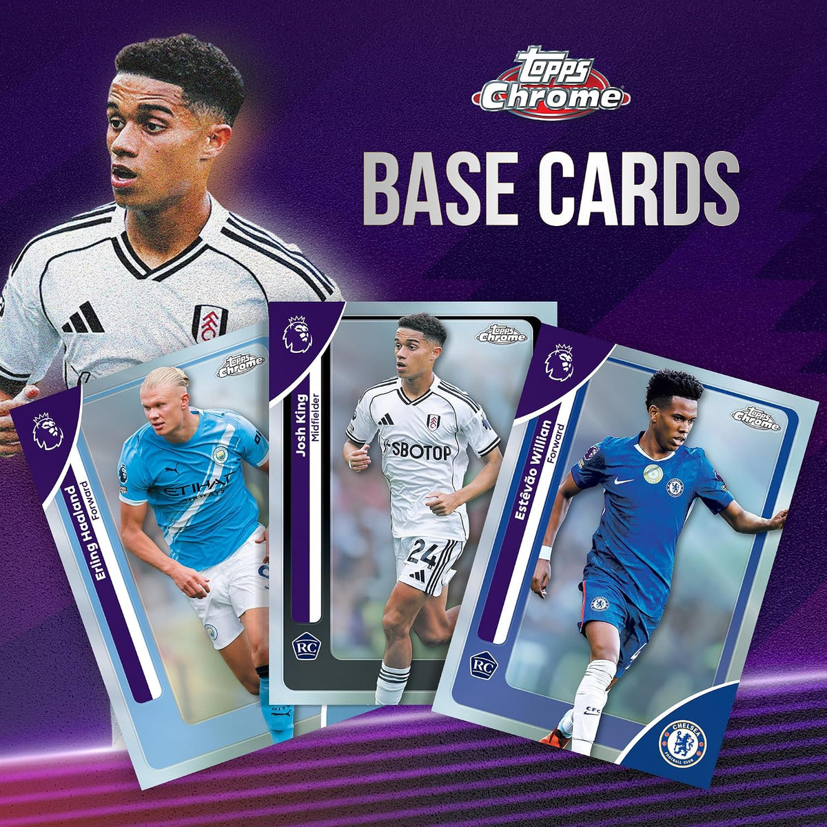 Caja de Sobres Topps Chrome Premier League 2026 – Value Blaster Box de 28 Cartas (Año 2026)