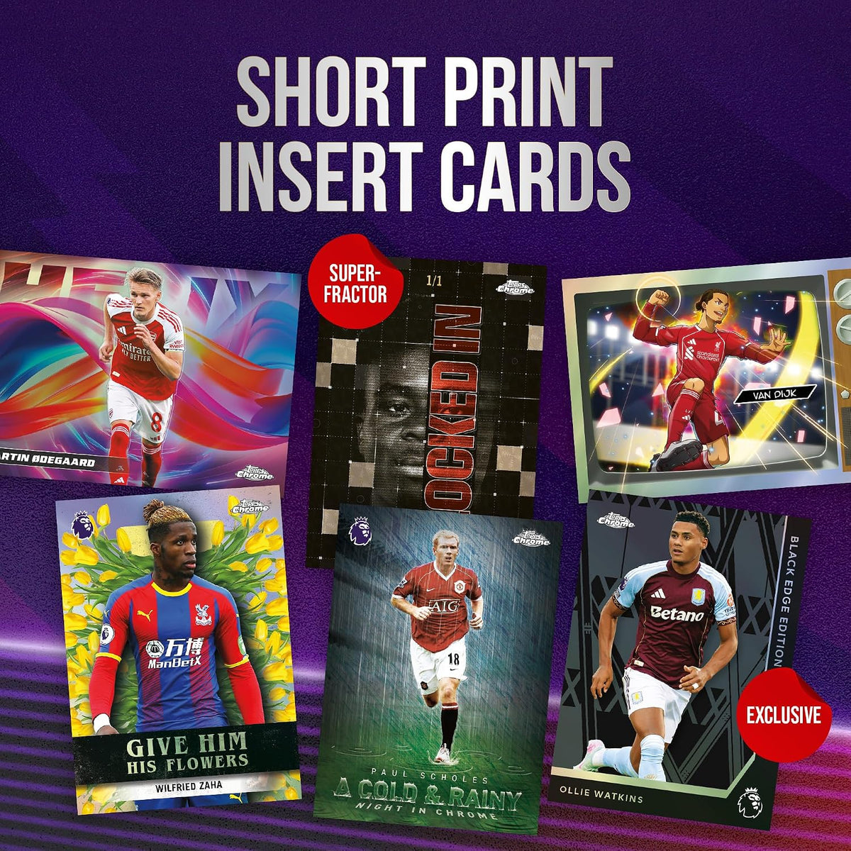 Caja de Sobres Topps Chrome Premier League 2026 – Value Blaster Box de 28 Cartas (Año 2026)