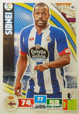 093 · Sidnei · R.C. Deportivo · Básica - Panini Adrenalyn XL Liga BBVA 2015-16