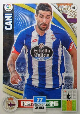 098 · Cani · R.C. Deportivo · Básica - Panini Adrenalyn XL Liga BBVA 2015-16