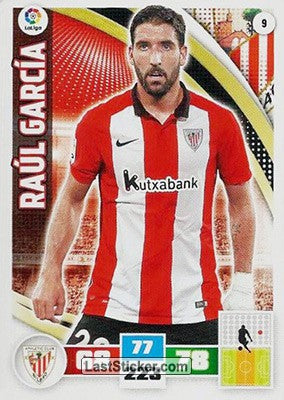 009 · Raúl García · Athletic Club · Básica - Panini Adrenalyn XL Liga BBVA 2015-16