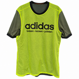 Camiseta Adidas Alemania Segunda Equipación Reversible Eurocopa 2016 - Gris/Verde Neón - Talla M