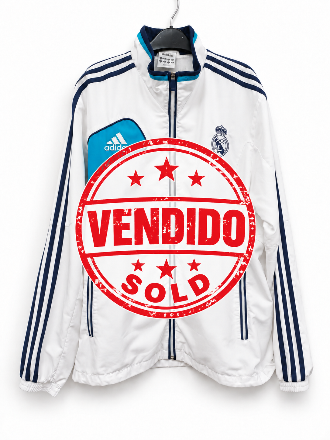 Adidas Real Madrid 2012-13 Special Edition 110 Years Anthem Track Jacket Size L (W40454)