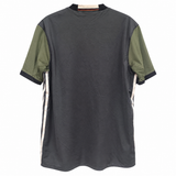 Camiseta Adidas Alemania Segunda Equipación Reversible Eurocopa 2016 - Gris/Verde Neón - Talla M