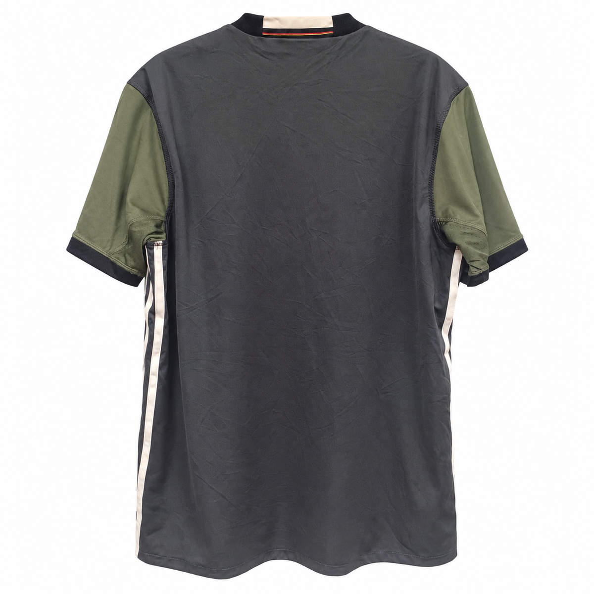 Camiseta Adidas Alemania Segunda Equipación Reversible Eurocopa 2016 - Gris/Verde Neón - Talla M