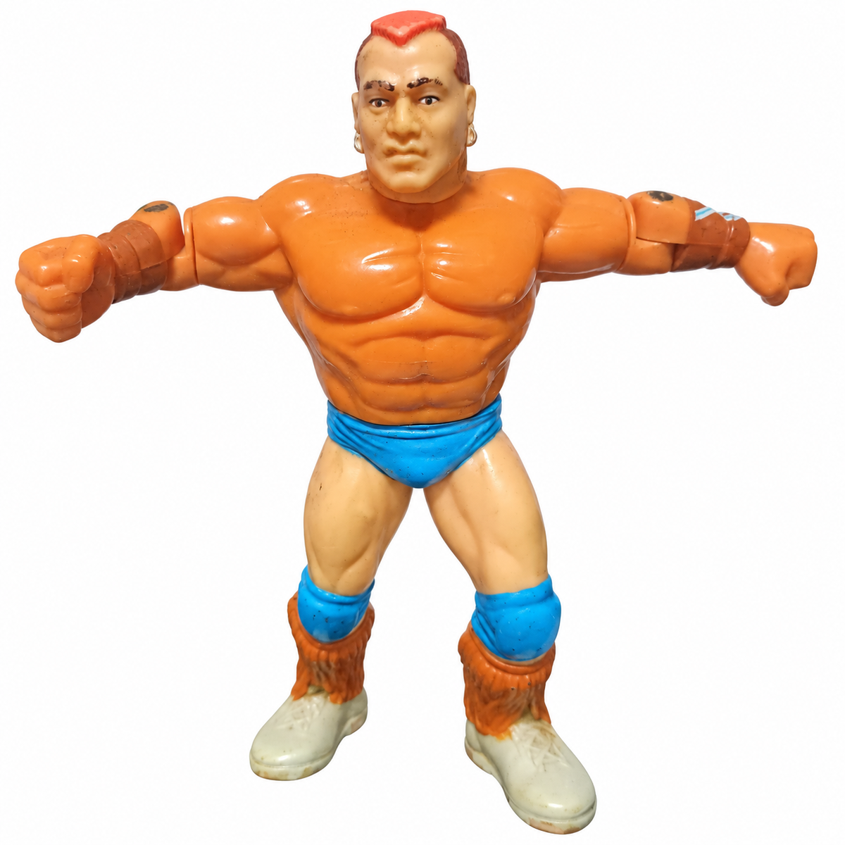 Figura WWF Hasbro 1993: Tatanka (The Native American) Serie 6