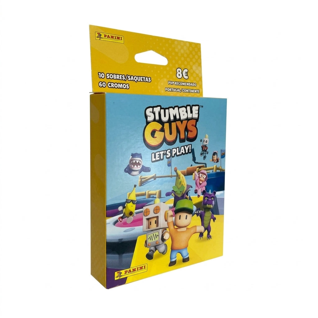 Blíster Panini Stumble Guys Let's Play! Pack 10 Sobres de Cromos – Panini (2024)
