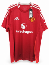 Camiseta Manchester United Local 2024/2025 Adidas Talla XL (80 cm Largo) - Código Original IU1397