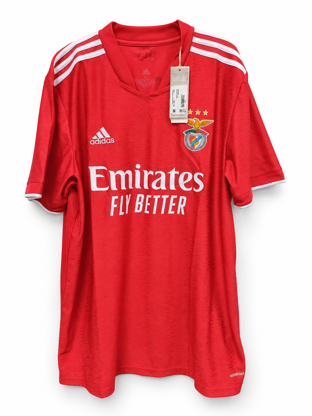 Camiseta Benfica Local 2021/2022 Adidas Talla XL (80 cm Largo) - Código Original GT9666