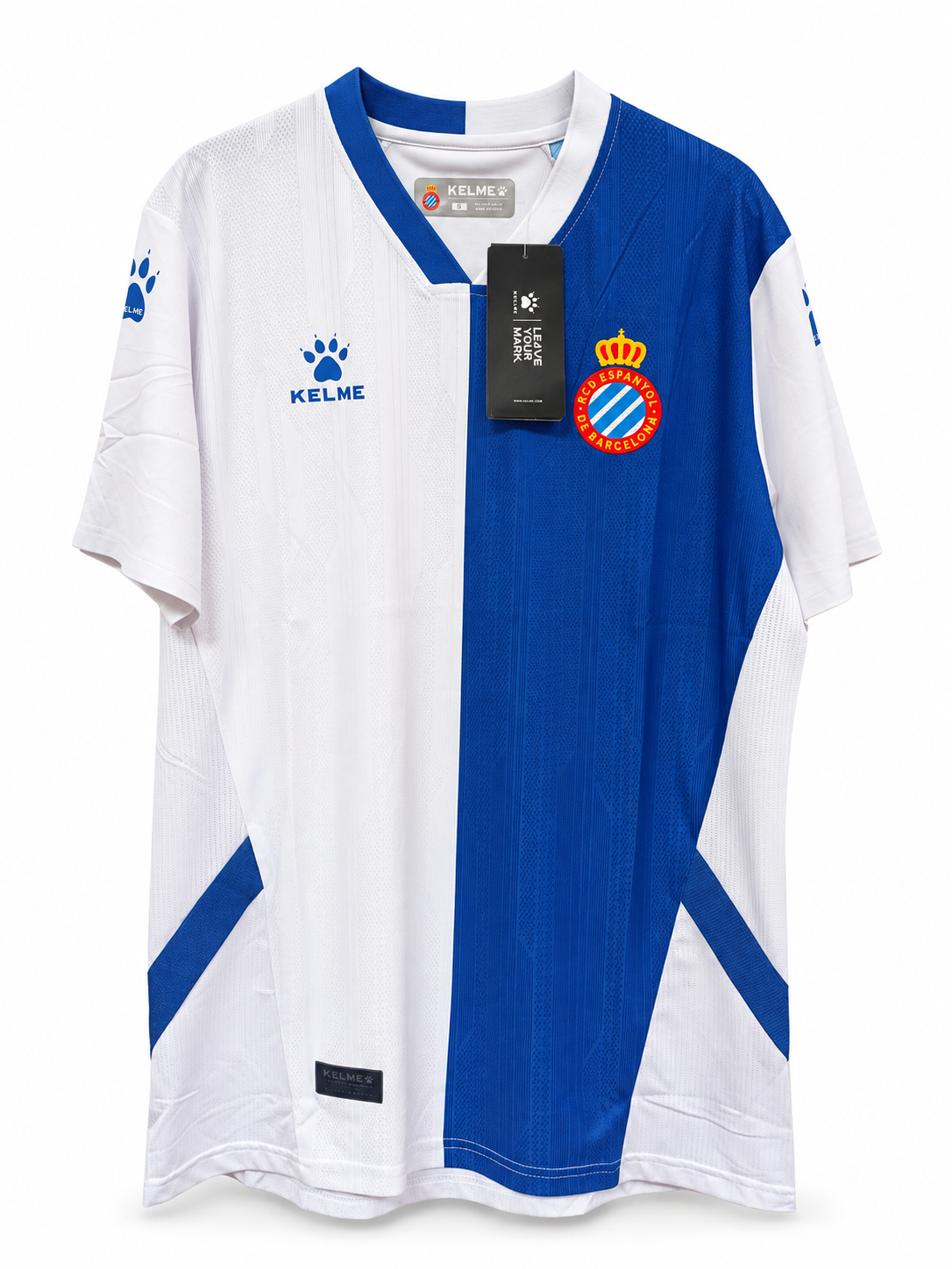 Camiseta RCD Espanyol Tercera Equipación 2022/2023 Kelme Talla S (70 cm Largo) - Código Original ESP22TX1033