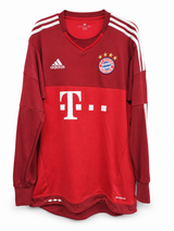 Camiseta Bayern Múnich Portero 2015/2016 Adidas Manga Larga Talla M (77 cm Largo) - Código Original S08657
