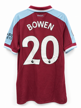 Camiseta West Ham Local 2021/2022 Umbro Bowen #20 Talla M (74 cm Largo) - Código Original 94268U-KIT