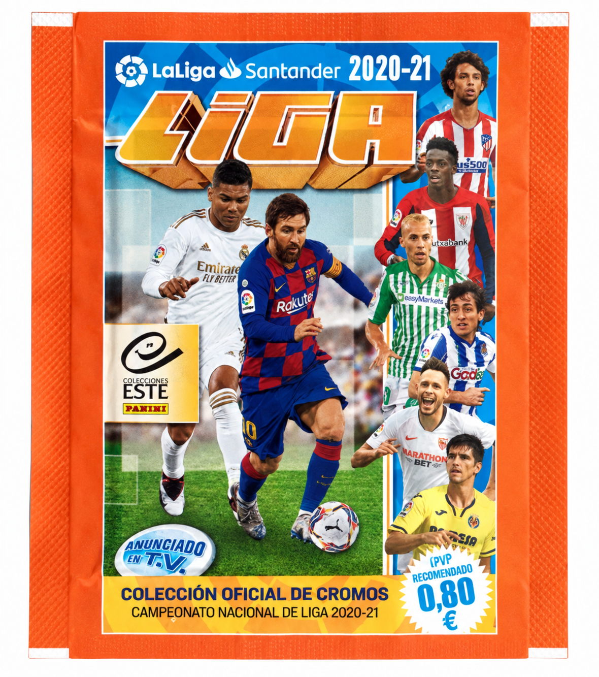 Panini 2020/2021 Este League Sticker Pack (10 x 8 cm) - Individual Edition, Messi's Last